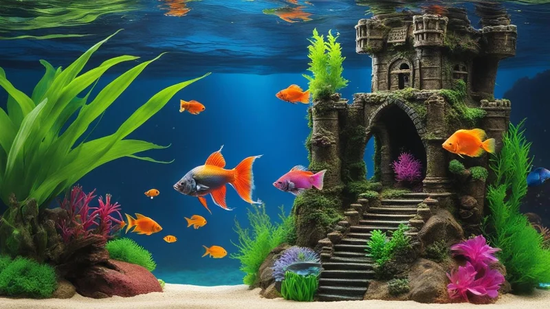 Betta fish tank decorations
