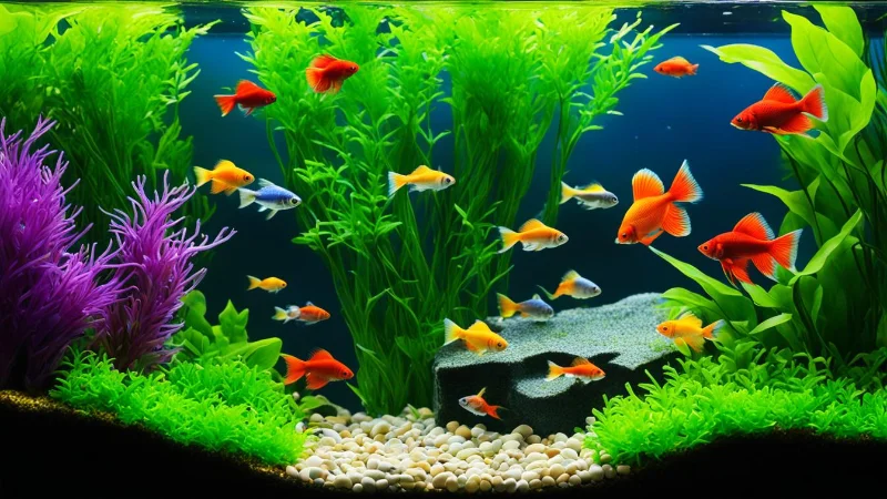 10 Gallon Betta Community Tank - Best Betta Tank Mates for 10-Gallon Aquariums